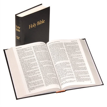 TBS Windsor Text KJV Bible with Metrical Psalms - Black Hardback
